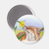 Foxy Magnet (Vorderseite/Rückseite)