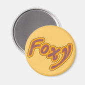 Foxy Magnet (Vorderseite/Rückseite)