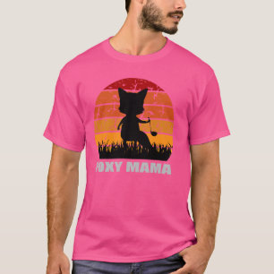 Foxy Mama Retro Vintage Fuchsliebhaber, Cooking Mu T-Shirt