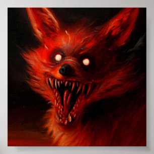 Foxy   Matt Paper Print Poster