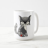 Foxy Mutter Coffee Mug Kaffeetasse (VorderseiteRechts)