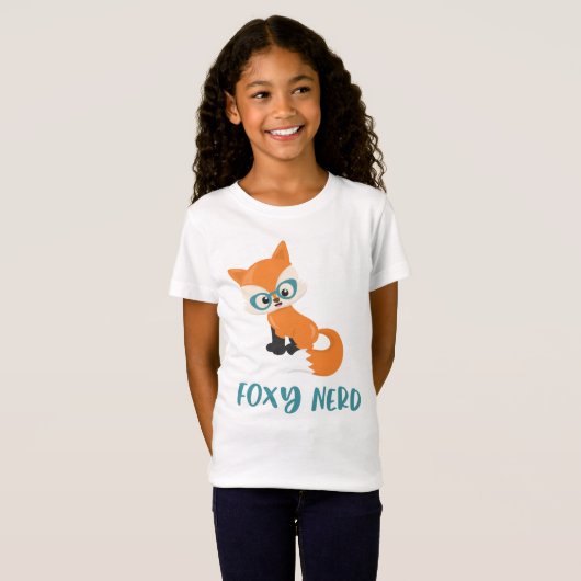 Foxy Nerd T-Shirt (Vorne ganz)