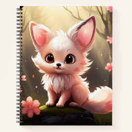 Foxy Niedlich Bullet Line Notebook Notizblock