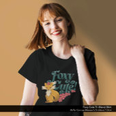Foxy-Niedliche Blume Tri-Blend Shirt