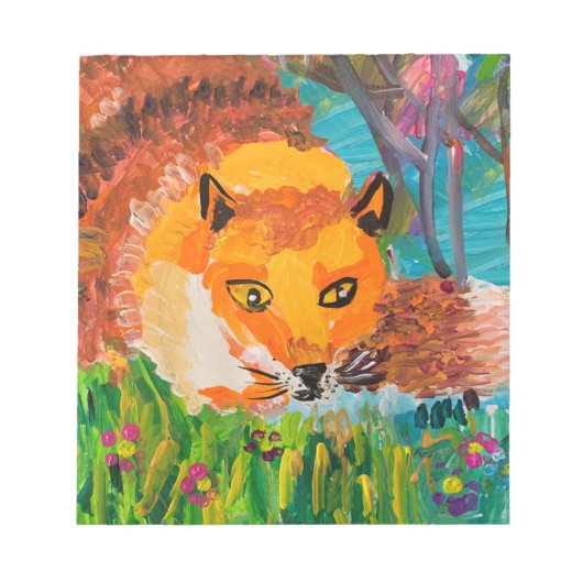 Foxy Notizblock (Vorderseite)