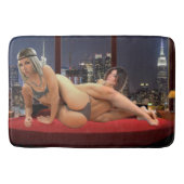 Foxy-Penthouse-Wrestling Badematte (Vorderseite)