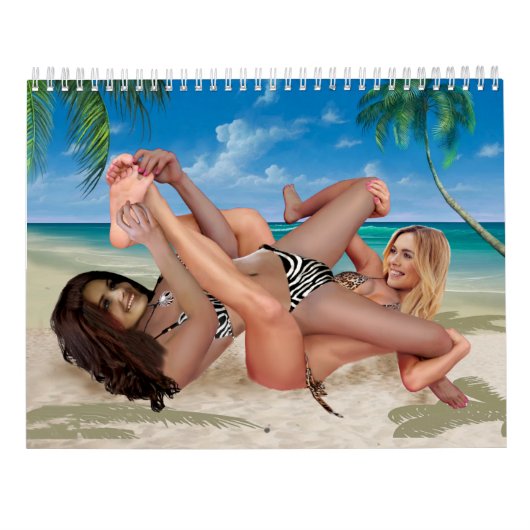 Foxy-Penthouse-Wrestling Kalender (Rückseite)