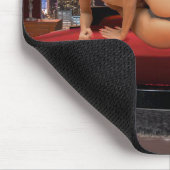 Foxy Penthouse Wrestling Mousepad (Ecke)