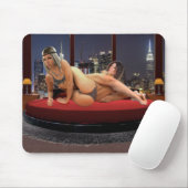 Foxy Penthouse Wrestling Mousepad (Mit Mouse)