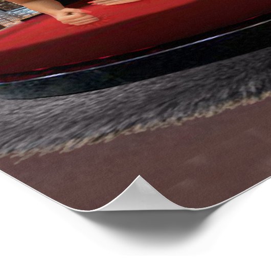 Foxy Penthouse Wrestling Poster (Ecke)