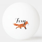 Foxy Ping Pong Tischtennisball (Vorderseite)