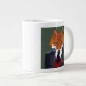 Foxy-Portrait Jumbo-Tasse (Vorderseite Rechts)