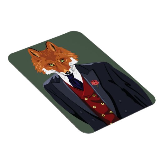 Foxy Portrait Magnet (Rechte Seite)