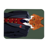 Foxy Portrait Magnet (Horizontal)