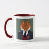 Foxy-Portrait Tasse (Links)
