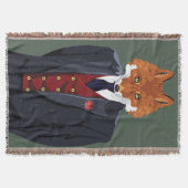 Foxy Porträt Decke (Vorderseite)