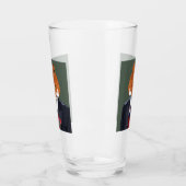 Foxy Porträt Glas (Links)