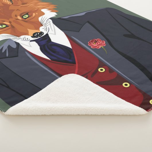 Foxy Porträt Sherpadecke (3/4)