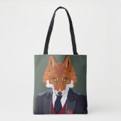 Foxy Porträt Tasche (Vorderseite)