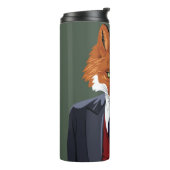 Foxy Porträt Thermosbecher (Nach links gedreht)