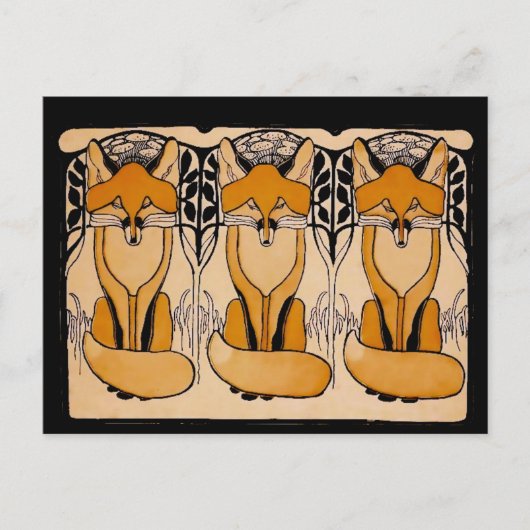 Foxy Postkarte (Vorderseite)