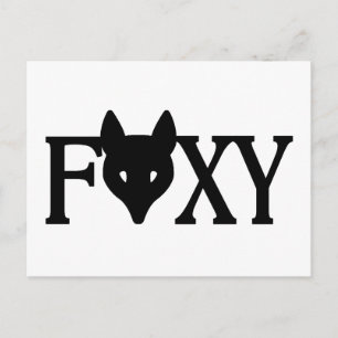 Foxy Postkarte