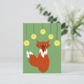 Foxy Postkarte (Stehend Vorderseite)