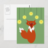 Foxy Postkarte (Vorne/Hinten)