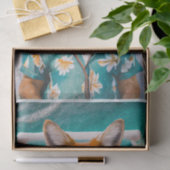 Foxy Rascal, zu Cool für die Schule Seidenpapier (Geschenk)