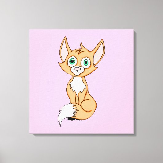 Foxy Roxy 24 x 24 Leinwanddruck (Vorderseite)