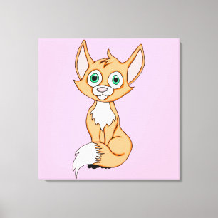Foxy Roxy 24 x 24 Leinwanddruck