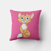 Foxy Roxy Square Pillow Kissen (Rückseite)