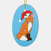 Foxy Sankt Keramik Ornament (Links)