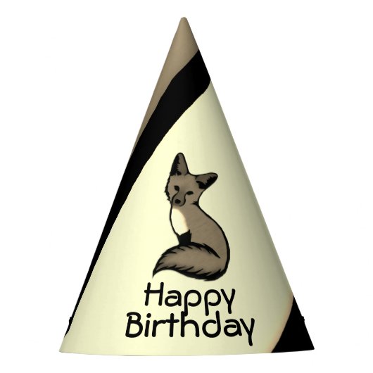 Foxy sein partyhütchen (Vorderseite)