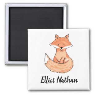Foxy Solo Individuelle Name Magnet