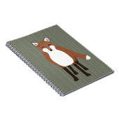 Foxy Spiral Notebook Notizblock (Rechte Seite)