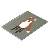 Foxy Spiral Notebook Notizblock (Linke Seite)