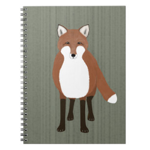 Foxy Spiral Notebook Notizblock