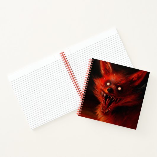 Foxy | SpiralNotebook Notizblock (Innenseite)