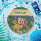 Foxy Summer Pappteller (Party)