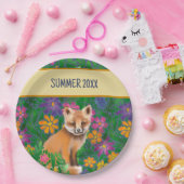 Foxy Summer Pappteller (Party)