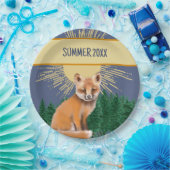 Foxy Summer Pappteller (Party)