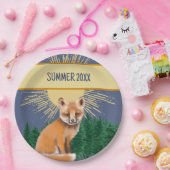 Foxy Summer Pappteller (Party)
