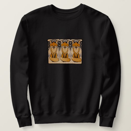 Foxy Sweatshirt (Design vorne)