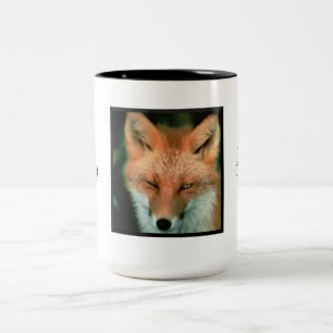 Foxy-Tasse Zweifarbige Tasse