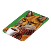 Foxy Tea Time Magnet (Linke Seite)