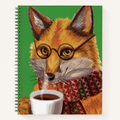 Foxy Tea Time Notizblock (Vorderseite)