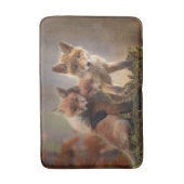 Foxy-Triplets Badematte (Vorderseite Vertikal)