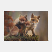 Foxy-Triplets Fußmatte (Vorderseite)