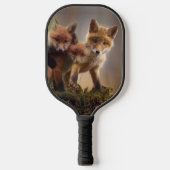 Foxy-Triplets Pickleball Schläger (Vorderseite)